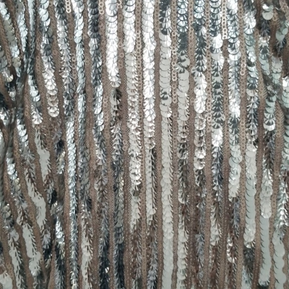 BELLA Sequin Dress - SILVER - Picture 4 of 5